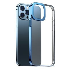 Baseus Glitter Hard dėklas, skirtas iPhone 13 Pro Max, mėlynas kaina ir informacija | Telefono dėklai | pigu.lt