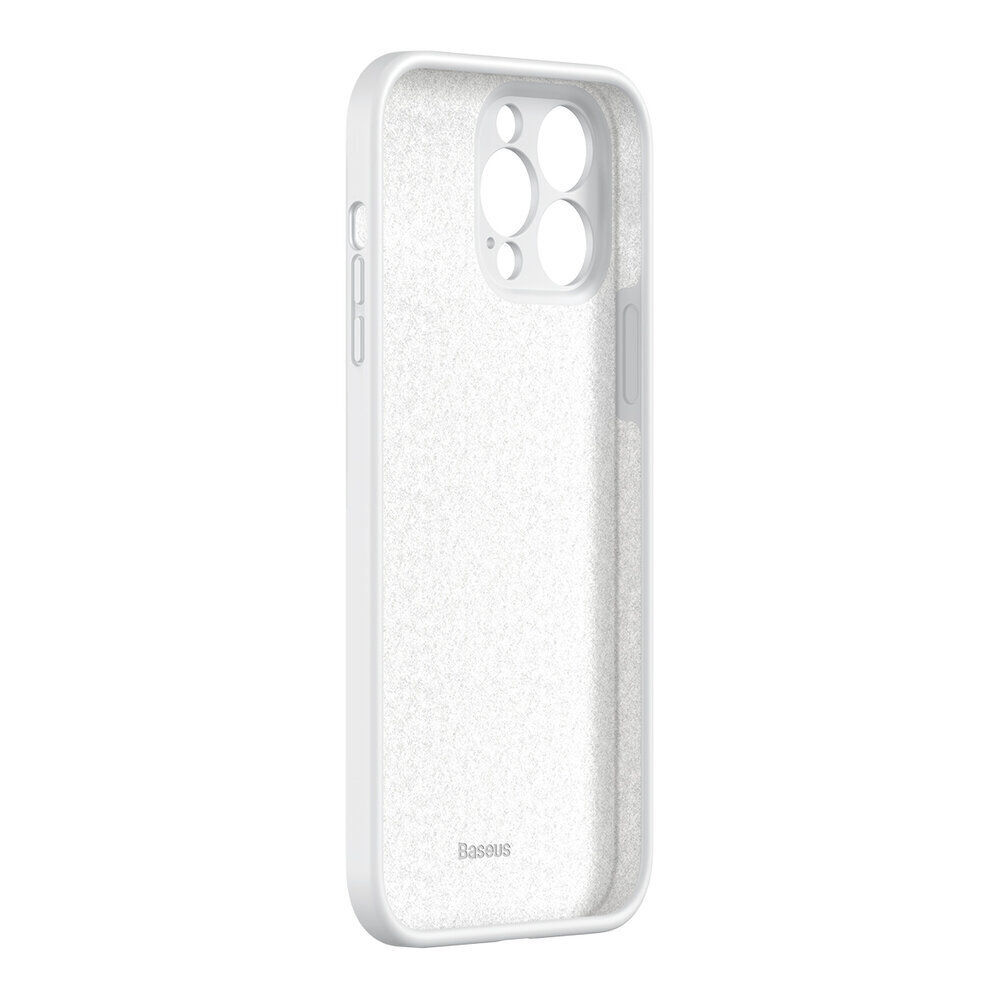 Baseus telefono dėklas iPhone 13 Pro Max, baltas kaina ir informacija | Telefono dėklai | pigu.lt