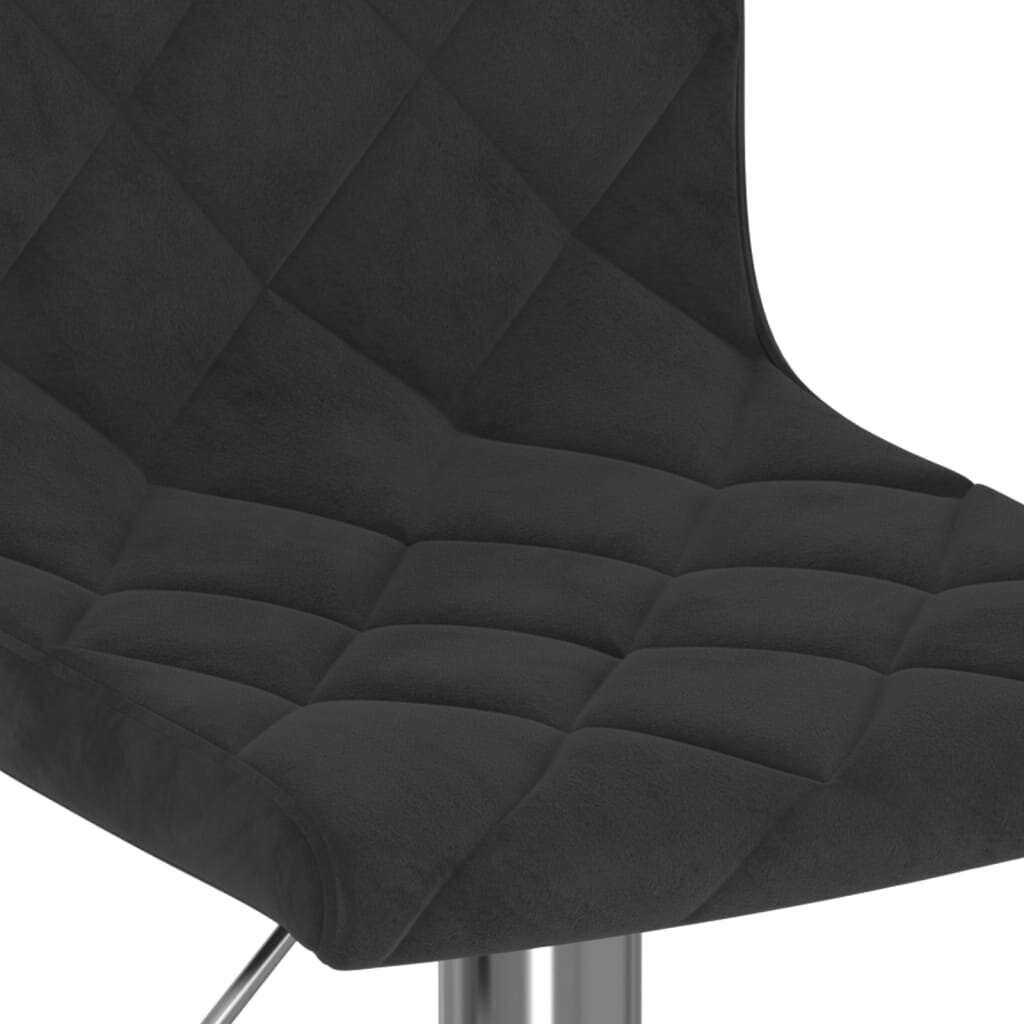 Baro taburetės, 40x43x111 cm, juodos, 2 vnt. kaina ir informacija | Virtuvės ir valgomojo kėdės | pigu.lt