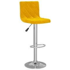 Baro taburetės, 40x43x111 cm, geltonos, 2 vnt. kaina ir informacija | Virtuvės ir valgomojo kėdės | pigu.lt