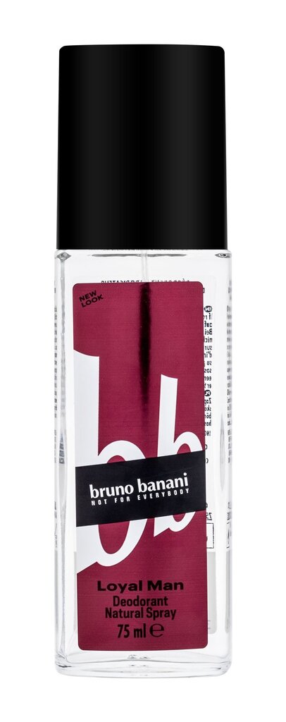 Purškiamas dezodorantas vyrams Bruno Banani Loyal Man, 75 ml kaina ir informacija | Parfumuota kosmetika vyrams | pigu.lt