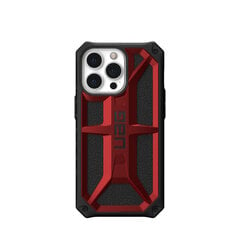 UAG Monarch, skirtas Iphone 13 PRO, raudonas kaina ir informacija | Telefono dėklai | pigu.lt