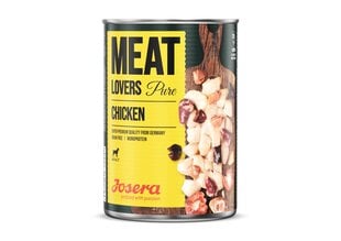 Josera MeatLOvers suaugusiems šunims Pure Chicken, 400g kaina ir informacija | Konservai šunims | pigu.lt