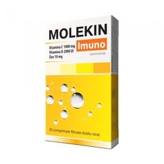 Maisto papildas Molekin Imuno, 30 tablečių kaina ir informacija | Vitaminai, maisto papildai, preparatai imunitetui | pigu.lt