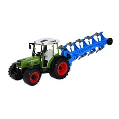 Žaislinis traktorius su plūgu, 50 cm kaina ir informacija | Žaislai berniukams | pigu.lt