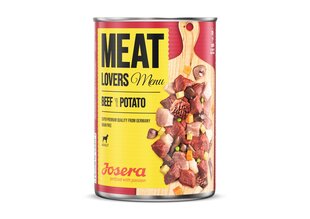 Josera MeatLovers suaugusiems šunims Beef&Potato, 400g kaina ir informacija | Konservai šunims | pigu.lt