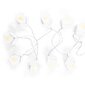 Lempučių girlianda DecoKing, 1.5 m, 10, balta kaina ir informacija | Girliandos | pigu.lt
