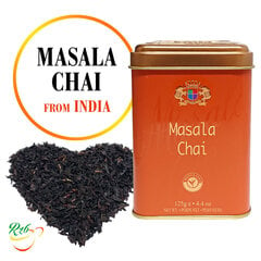 MASALA CHAI Black tea - Indiška tradicinė juodoji birių lapų arbata, 125 g kaina ir informacija | Arbata | pigu.lt