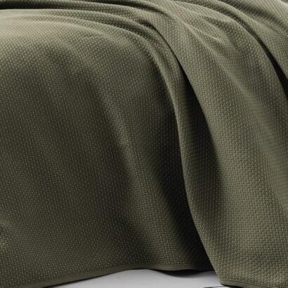 Lovatiesė su pagalvių užvalkalais LIV Khaki, 240x260 cm, 3 dalių kaina ir informacija | Lovatiesės ir pledai | pigu.lt