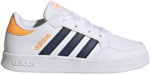 Обувь Adidas Breaknet K White GW2889/4.5 цена и информация | Детская спортивная обувь | pigu.lt