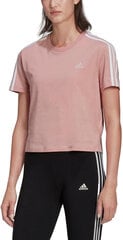 Adidas Футболки W 3s Crop Tee Pink HF7245 HF7245/M цена и информация | Звёздные Войны: Футболка New Hope Vintage Плакат Размер L 29188 | pigu.lt