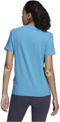 Футболки Adidas W Lin Tee Blue HC9272 HC9272/XS цена и информация | Женские футболки | pigu.lt