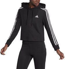 Adidas Джемпер W 3s Ft Crop Hoodie Black GM5582 GM5582/XL цена и информация | Женские толстовки | pigu.lt