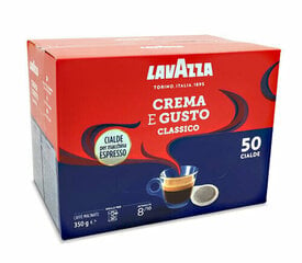 Кофе в капсулах Lavazza Crema & Gusto Classico ESE /4, 50 шт. цена и информация | Кофе, какао | pigu.lt