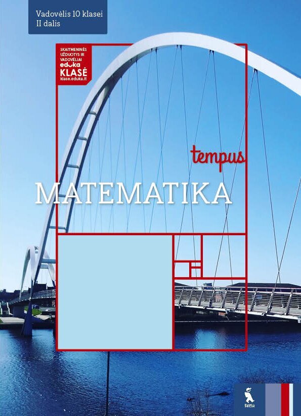 Matematika. Vadovėlis 10 klasei, 2 dalis (Tempus) kaina ir informacija | Vadovėliai | pigu.lt