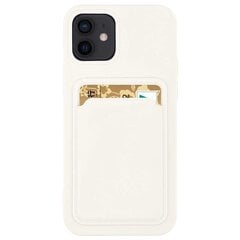 Чехол Hurtel Card для Xiaomi Redmi Note 10 Pro, белый цена и информация | Чехлы для телефонов | pigu.lt
