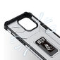 Hurtel Crystal Ring Case skirtas iPhone 11 Pro, juodas цена и информация | Telefono dėklai | pigu.lt