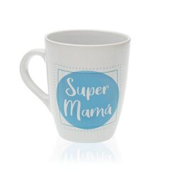 Керамическая чашка Versa Super Mamá, керамика (8.5 x 10 x 8.5 см) цена и информация | Термосы, термокружки | pigu.lt