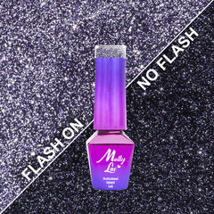 Гель лак для ногтей MollyLac - Flashing Lights Into the Darkness 5 ml Но. 614 цена и информация | Лаки, укрепители для ногтей | pigu.lt