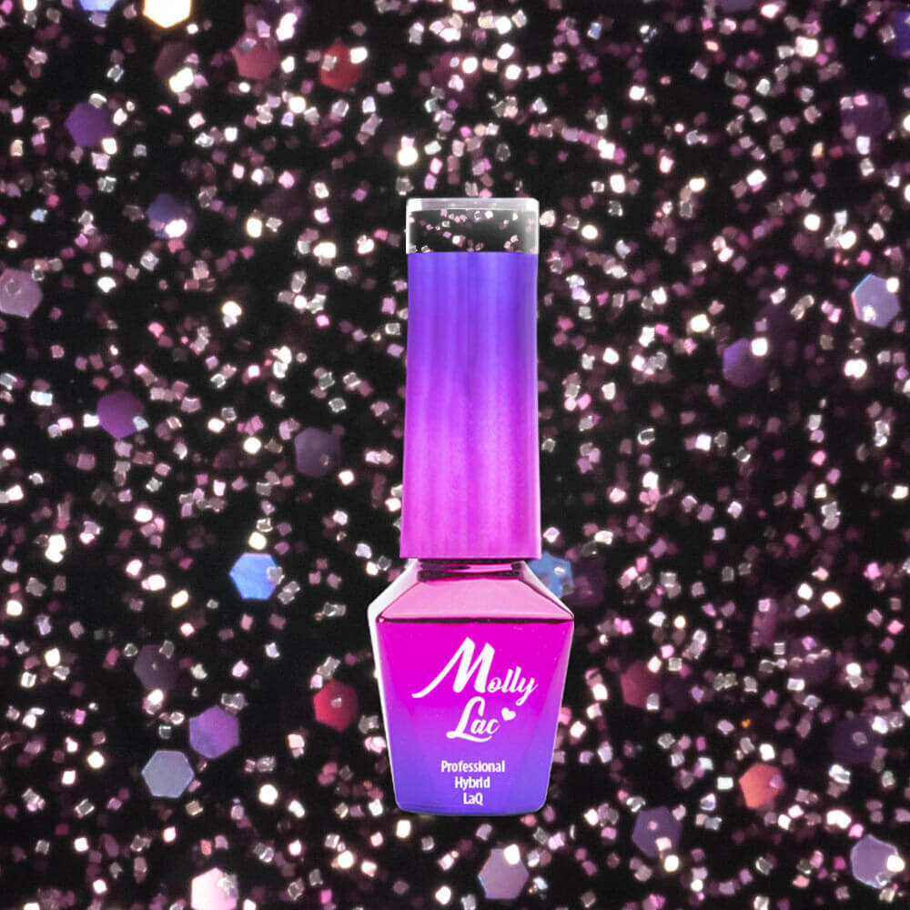 Gelinis nagų lakas MollyLac - Shinemazing 10ml Nr 508 цена и информация | Nagų lakai, stiprintojai | pigu.lt