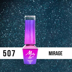 Гель лак для ногтей MollyLac - Mirage 5мл Но. 507 цена и информация | Лаки, укрепители для ногтей | pigu.lt