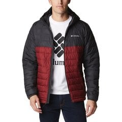 Sportinė striukė Columbia Powder Lite Hooded M 1693931667, raudona цена и информация | Мужские куртки | pigu.lt