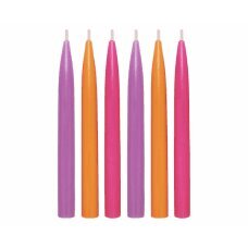 Eko gimtadienio žvakės iš bičių vaško, asorti, 9 x 1 cm, 12 vnt. kaina ir informacija | Dekoracijos šventėms | pigu.lt