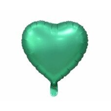Folijos balionas (širdis), matinis, žalias, 18 colių kaina ir informacija | Balionai | pigu.lt