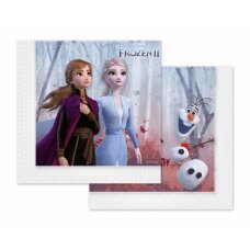 Салфетки бумажные Frozen 2, 33x33 см, 20 шт. цена и информация | Праздничная одноразовая посуда | pigu.lt