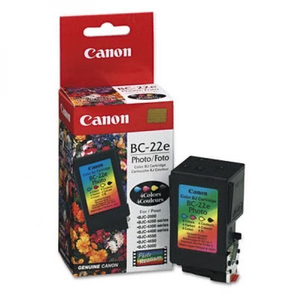Canon kasetė analog BC-22e BC22e C/M/BK/W kaina ir informacija | Kasetės rašaliniams spausdintuvams | pigu.lt