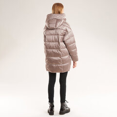 Зимняя куртка для женщин из двух разных тканей, розовая цена и информация | Женские куртки | pigu.lt
