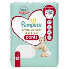 Подгузники PAMPERS Premium Care Pants размер 3, 140 шт. цена и информация | Подгузники | pigu.lt