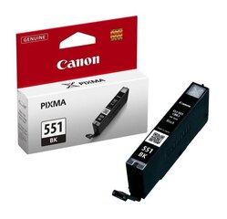 Оригинальный чернильный картридж Canon CLI 551 CLI-551 BK цена и информация | Картриджи для струйных принтеров | pigu.lt