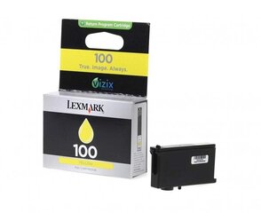 Чернильный картридж Lexmark 14N0902BR Nr 100 Y Yellow  цена и информация | Картриджи для струйных принтеров | pigu.lt
