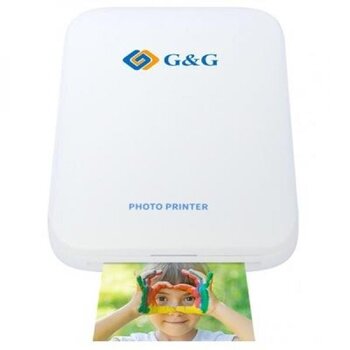 Фотопринтер компактный G&G GG-PP023  цена и информация | Принтеры | pigu.lt