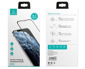 Apsauginis stiklas Apple Iphone 13 mini USAMS BH784 0.3mm kaina ir informacija | Apsauginės plėvelės telefonams | pigu.lt