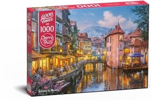 CherryPazzi dėlionė Evening in Annecy 1000 det. kaina ir informacija | Dėlionės (puzzle) | pigu.lt