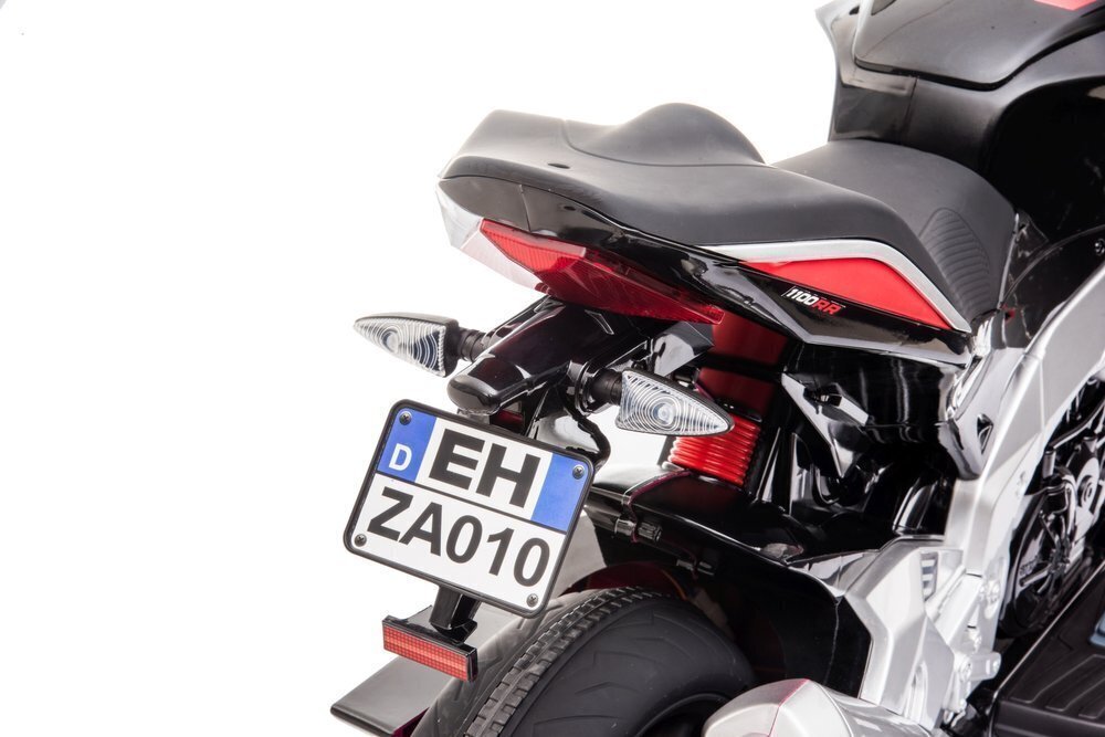 Elektrinis motociklas vaikams Aprilia Tuono V4, raudonas kaina ir informacija | Elektromobiliai vaikams | pigu.lt