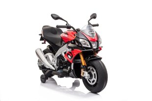 Детский электрический мотоцикл Aprilia Tuono V4, красный цена и информация | Электромобили для детей | pigu.lt