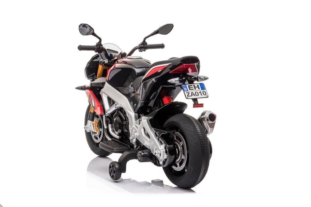 Elektrinis motociklas vaikams Aprilia Tuono V4, raudonas kaina ir informacija | Elektromobiliai vaikams | pigu.lt