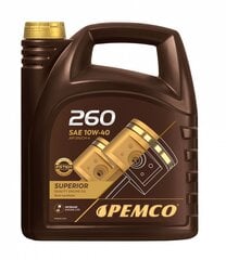 Pemco Idrive 260 10W-40, 5L цена и информация | Моторные масла | pigu.lt