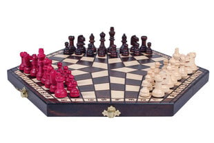 Šachmatai trims, dideli kaina ir informacija | Stalo žaidimai, galvosūkiai | pigu.lt