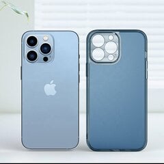 Matte Blue Skyfall Glass case (integrated tempered glass) Soundberry Apple iPhone 13 blue цена и информация | Чехлы для телефонов | pigu.lt