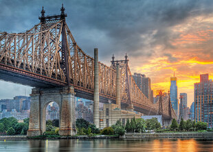 Dėlonė CherryPazzi Queensboro Bridge in New York 1000 d. kaina ir informacija | Dėlionės (puzzle) | pigu.lt