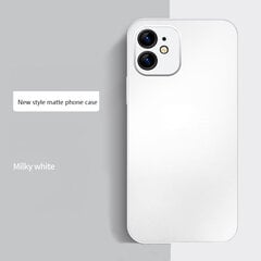 Dėklas telefonui Matte White Waterfall Glass case (integrated tempered glass) Soundberry skirtas Apple iPhone 13 skaidri kaina ir informacija | Telefono dėklai | pigu.lt