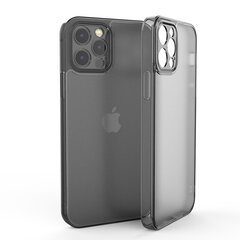 Matte Black Nightfall Glass case (integrated tempered glass) Soundberry Apple iPhone 12 Pro black цена и информация | Чехлы для телефонов | pigu.lt