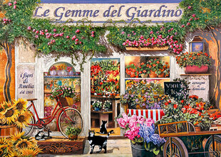 Dėlonė CherryPazzi Le Gemme del Giardino 1000 d. kaina ir informacija | Dėlionės (puzzle) | pigu.lt