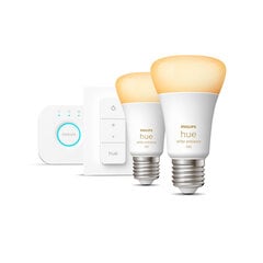 Умная лампа Philips HueAmbiance 6W B39 E14  EU 2Pack цена и информация | Электрические лампы | pigu.lt