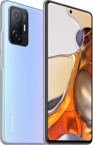 Xiaomi Mi 11T Pro 5G 8/256GB, Dual SIM, Celestial Blue цена и информация | Mobilieji telefonai | pigu.lt