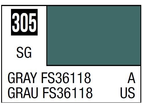 Dažai Mr.Hobby C-305 FS36118, 10ml цена и информация | Piešimo, tapybos, lipdymo reikmenys | pigu.lt